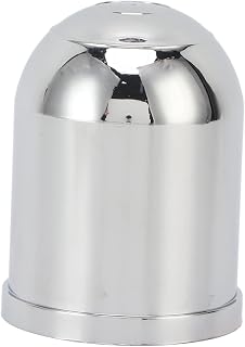 KIMISS Hitch Ball Cover, Chrome Plated ABS Plastic for 50mm, 2in, 1-7/8in Hitch Balls