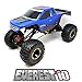 Redcat Racing Everest-10 Electric Rock Crawler with Waterproof Electronics, 2.4Ghz Radio Control (1/10 Scale), Blue/Black