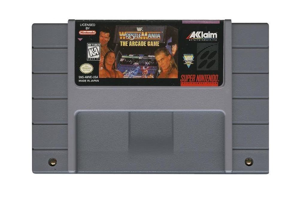WWF Wrestlemania: The Arcade Game - Nintendo Super NES (Renewed)
