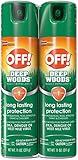 Off Deep Woods Insect Repellent V, 11 Ounce, 2 Pack