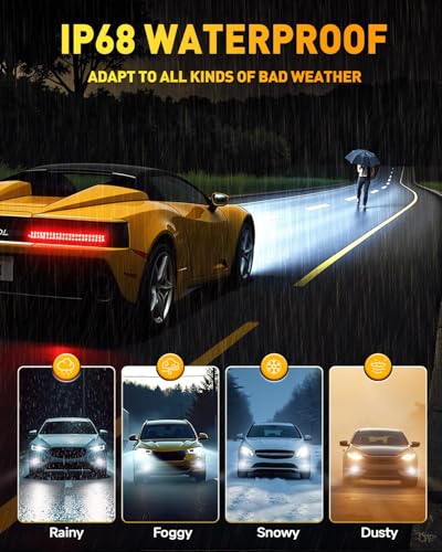 Image of Termitor D3S Light Bulbs, 80,000 LM Brightness | 6500K Daylight White, No Adapter Required, 3-Minute Easy Install, 75,000hrs+ Lifespan, IP68 Waterproof, 1:1 size, Pack of 2