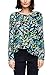 Produktbild s.Oliver Damen 04.899.11.6081 Langarm Bluse, Navy AOP, (Herstellergröße: 38)