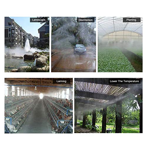 Alavente 40 Pcs 1/4” Push To Connect Air Fittings 6Mm Pneumatic Fittings Kit Air Line Quick Fittings, Inlcude 10 Spliters + 10 Elbows + 10 Tee + 10 Straight Tubes #TOP5