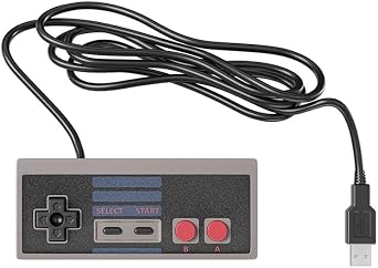 XYAB Classic USB Controller Compatible with PC and Mac – Wired Retro Gaming Gamepad for NES-Style Play – New