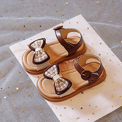 Girls' Sandals Summer Children's Soft Sole Shoes Fashion Girls' Bow Princess Shoes Baby Beach Size 12 Girls4