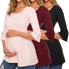 Pink With White Stripes+ Wine Red+ Black