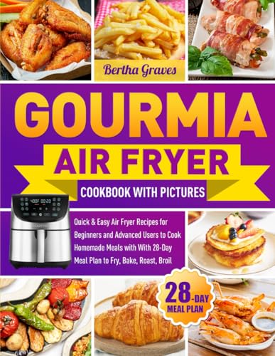 Gourmia Air Fryer Cookbook with Pictures