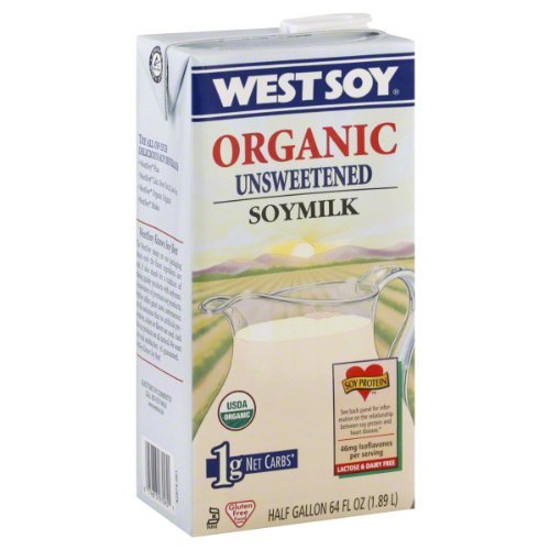 Westsoy Unsweetened Original Soymilk (8x64 Oz)