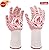 GEEKHOM Grill Gloves 1472? Heat Resistant BBQ Grilling Gloves EN407 Certified 13 Inch Oven Mitts 4-in-1 Barbecue Tools for Cooking Baking Outdoor Camping and Weber Char-Broil Cuisinart Smokers