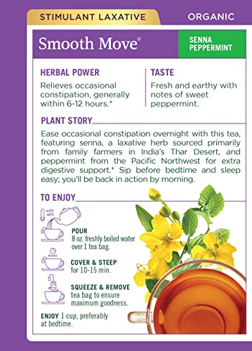 TRADITIONAL MEDICINALS Smooth Move Peppermint, 16 Count (3 Pack) - Image 5