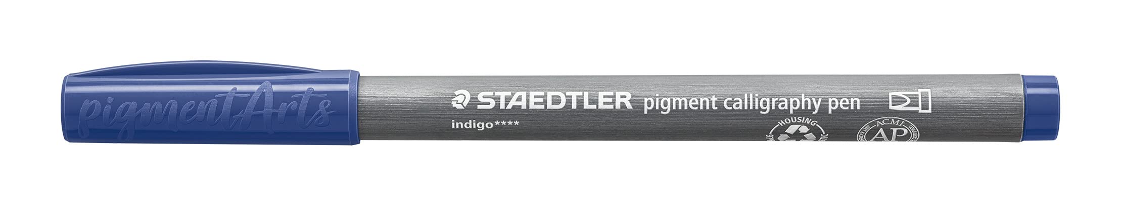 STAEDTLER 375-36 Pigment Arts Calligraphy Pen - Indigo (Box of 10), standard - Image 2