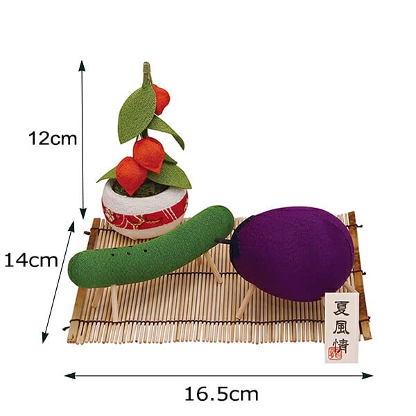 Amazon|京仏壇はやし ちりめん お盆飾りセット ミニチュア 精霊馬飾り Amazon|京仏壇はやし ちりめん お盆飾りセット ミニチュア 精霊馬飾り