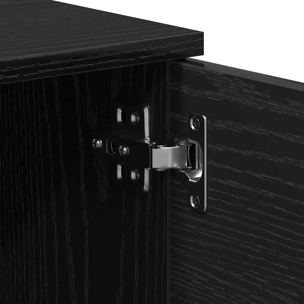 55 Inch Engineered Wood TV Stand with Drawers | Features sleek steel handles and ample storage, ideal as a modern living room entertainment center for media devices.