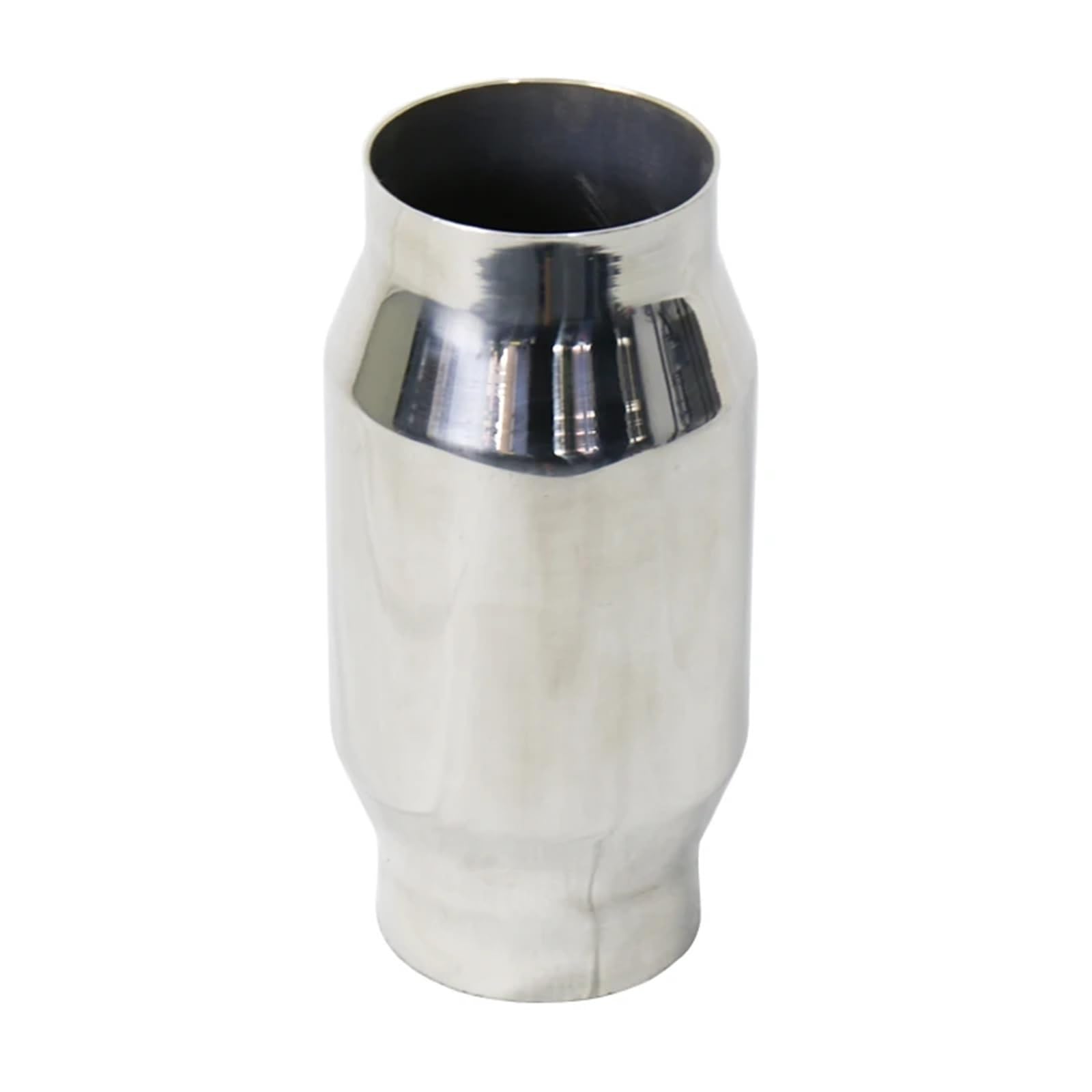 Catalizzatore Convertitore catalitico per auto da 3" pollici, 300 celle CPSI CPI, nucleo metallico con catalizzatore metallico, tubo di scarico da 300 celle Catalizzatore Catalitico
