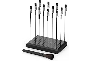 Sturdy Model Holder and 12 Alligator Clips for Painting