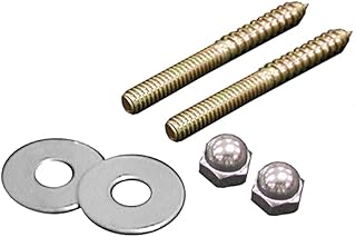 1/4x2-1/2 Brass Closet Screw Pair