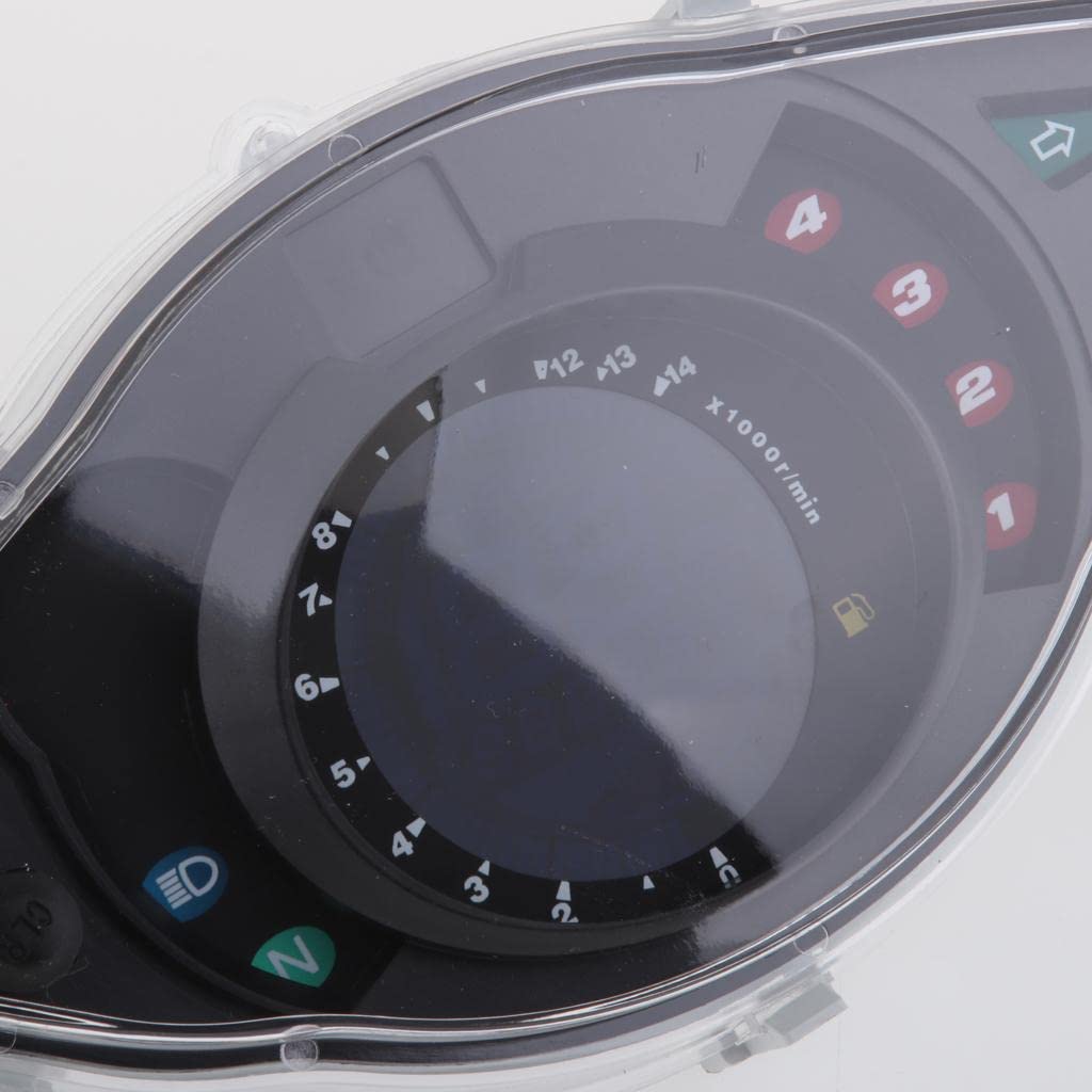 Als Ersatzteil mit Motorrad Gauge Instrument Tachometer Geschwindigkeits Aus Metall für Werkstatt Re, Tachometer-LCD A