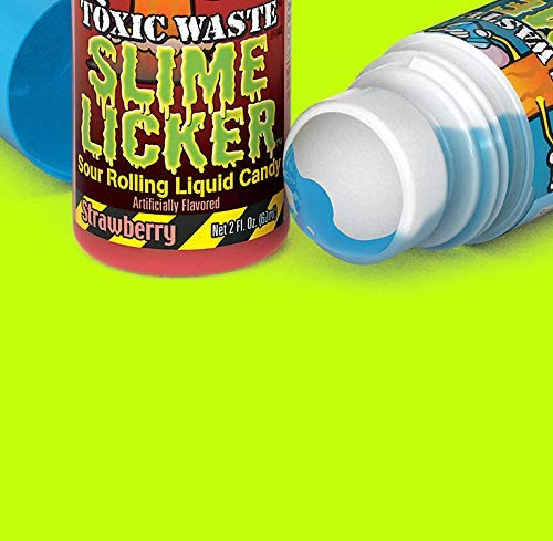 Prime Focal Sweets Custom Toxic Waste Slime Licker Liquid Sour Candy Bundle Of 3 For Tiktok Challenge! #TOP4