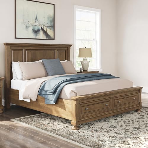 Image of Signature Design by Ashley California King Bed Frame with Storage
