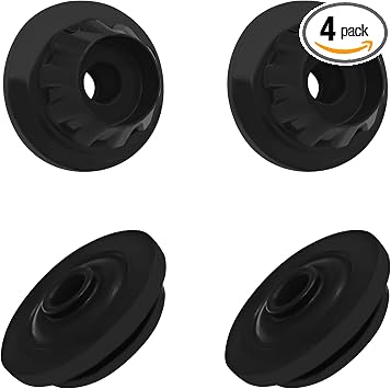 Car Radiator Mount Bushing for Nissan, Rubber Upper Lower Radiator Cushion Bracket Compatible with Nissan Altima Murano Pathfinder Radiating Support Bushings Replaces #21507-4M400 21506-4M400