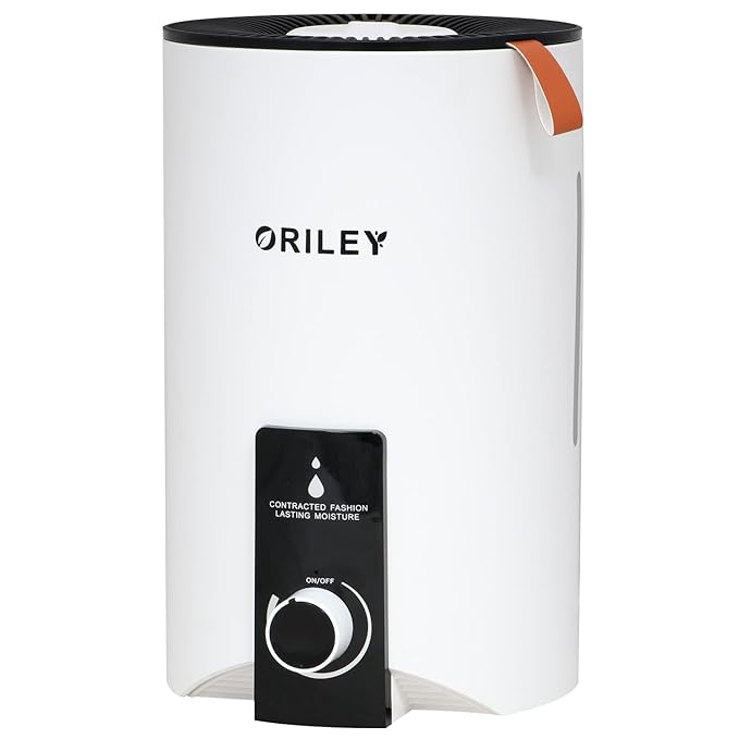 Oriley 2110 Ultrasonic Cool Mist Humidifier Manual Air Purifier for Home Office Adults and Baby Bedroom (1 Year Warranty) (3.5L, 22W, White)