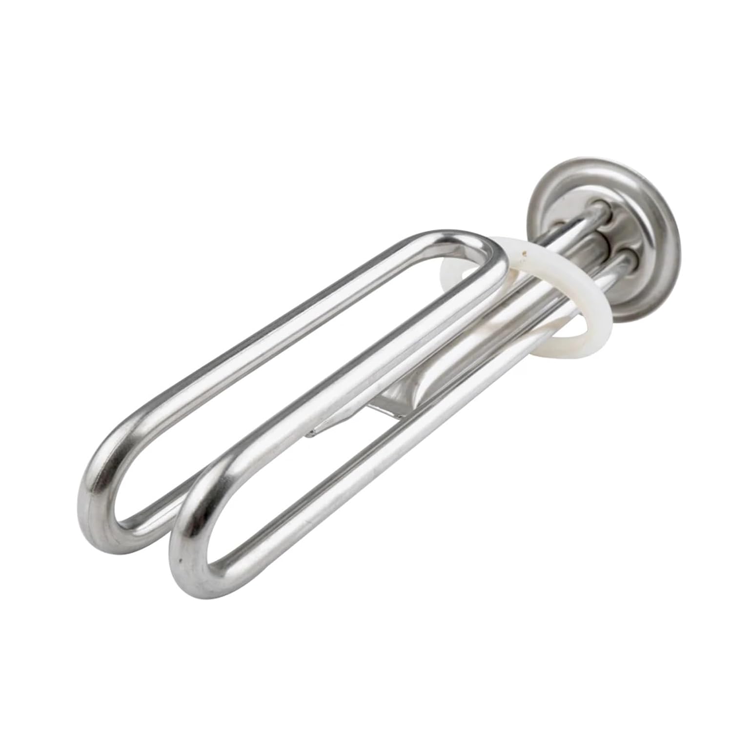 1PCS 63mm Cap 220v 3000w Electric Heating Tube - Stainless Steel Water Heater Element with 2 Temperature Control Hole Part for Boiler