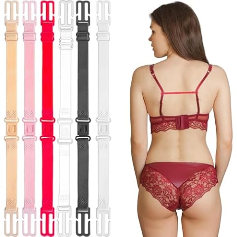 Ehuixinsheng 18Pcs Women's Adjustable Bra Straps Holder Cover