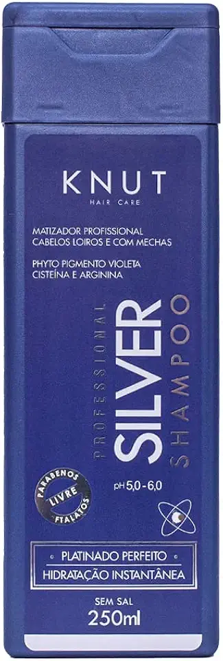 KNUT Hair Care Shampoo Silver Cisteine 250 Ml