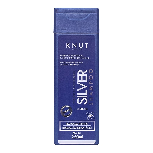 KNUT Hair Care Shampoo Silver Cisteine 250 Ml