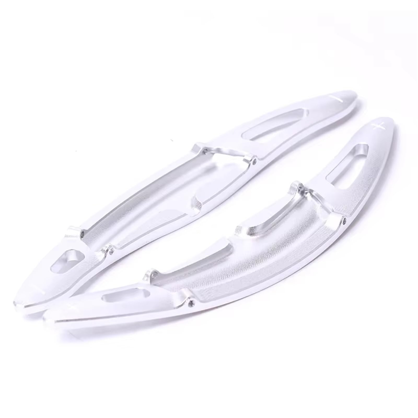 Cfdekoib Silver Gear Shift Paddles Compatible With Porsche For Cayenne 2015-2018 For Macan 2015-2021 For 911 2017-2019 Paddle Shifter Extensions