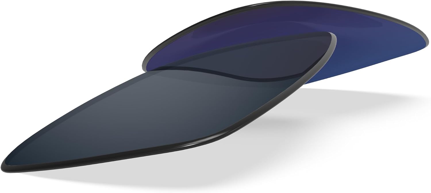 BLAZERBUCK Anti-salt Polarized Replacement Lenses for Costa Del Mar Blackfin Sunglass