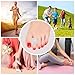 Gel Toe Separators for Overlapping Toes, Bunions, Big Toe Alignment, Corrector and Spacer， Preventing Rubbing & Relieve Pressure - 4 Pack (Clear)