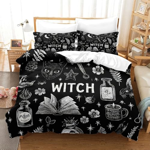 Parure de lit super king imprimé chalet neige en microfibre douce