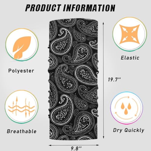 image for MOBEST Neck Gaiter Mask Face Scarf Bandana Tube Cover Headwear Balacla