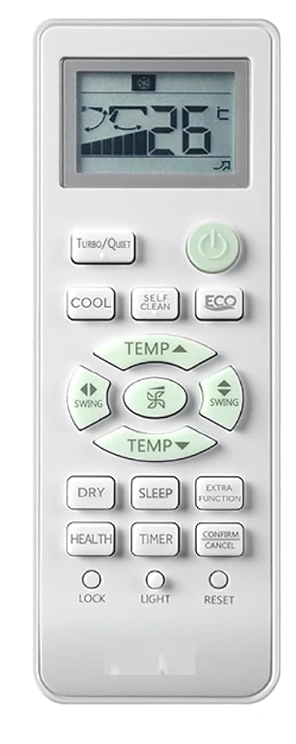 5 Year Warranty AC Remote Compatible for Haier Twin/Dual Inverter Split AC Remote 1.5 Ton (Work Only When Your Old Remote Same) — Amazon image 3