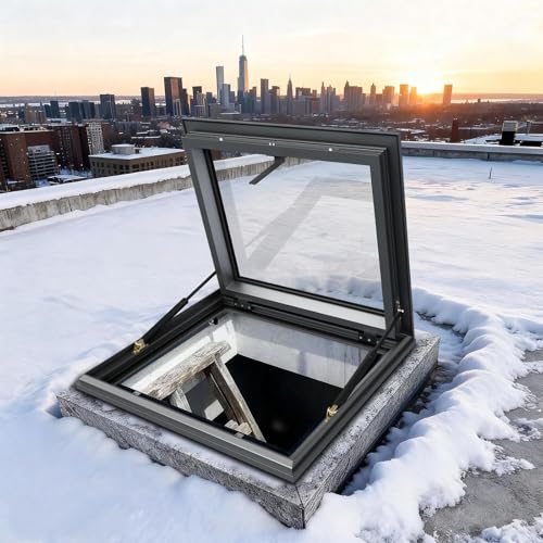 Ventana de techo de 50x65 cm para transformar su terraza acristalada en un oasis luminoso 2