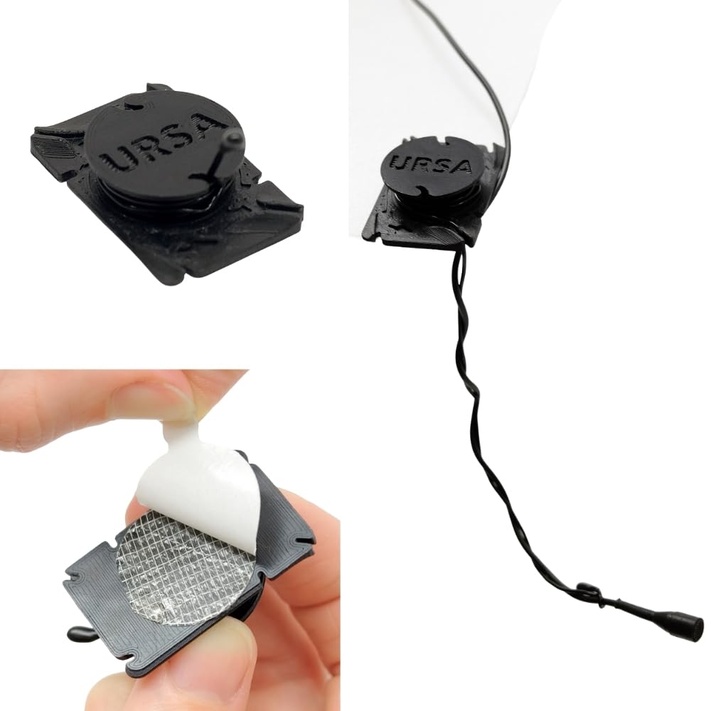 URSA Straps URSA WireRig: convierta Cualquier micrófono LAV en un Cuello de Cisne. El Cable de Cobre Flexible se extiende hasta 40 cm Desde el núcleo