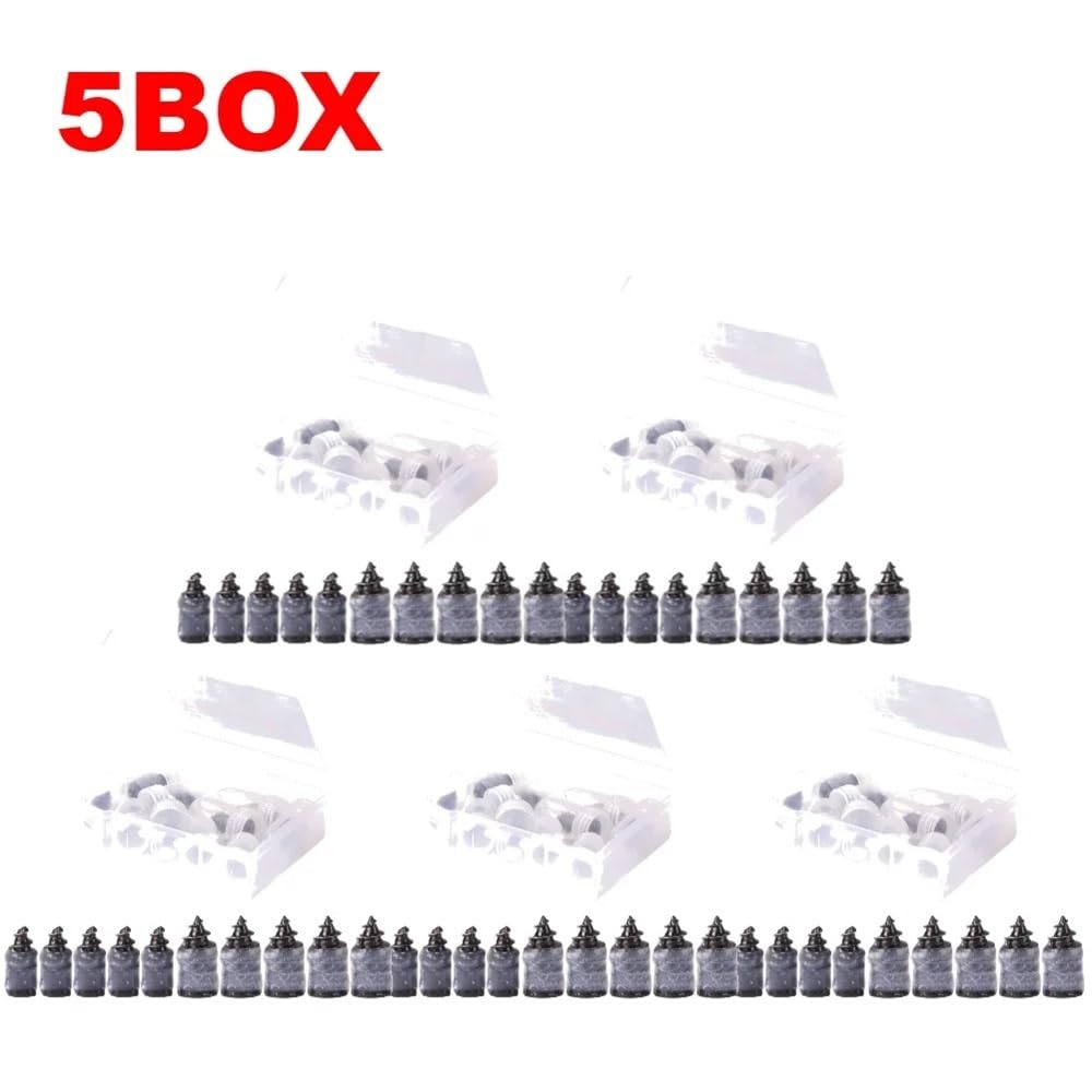 Reparación de neumáticos al vacío, clavos, tornillos for pinchazos, juego de montaje de motocicleta sin cámara(6BOX)
