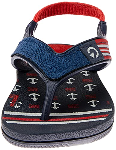 Sandália Dakar Plus, CARTAGO, Bebê Meninos, Azul/Vermelho, 20/21