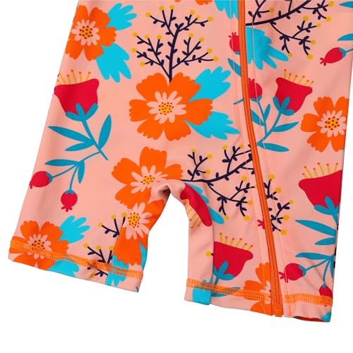 Image of XFGIRLS Baby /Toddler Girls Swimsuit Long Sleeve One-Piece Bathing Suit Rash Guard