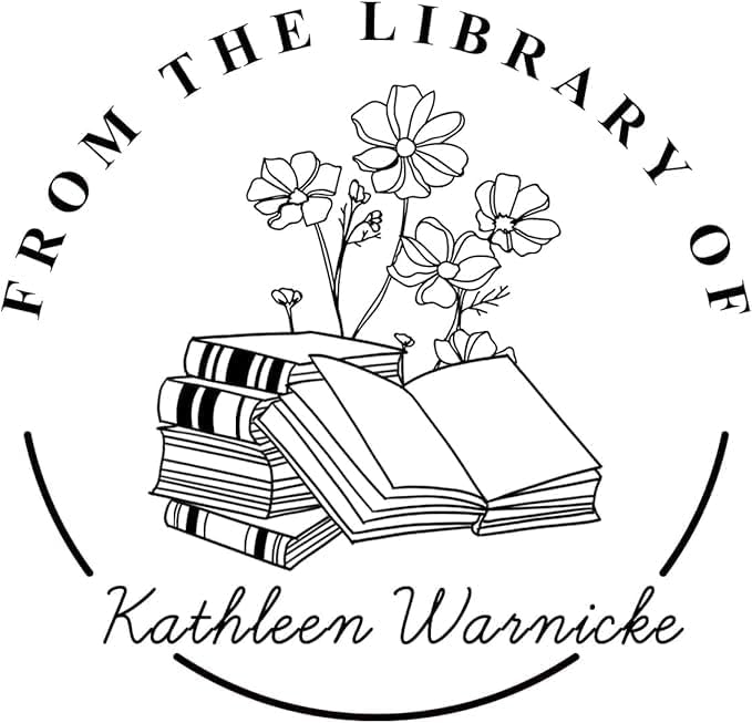 Book Stamps, Personalized Teacher Stamps, Custom Library Stamps, Monogram self-Inking Stamps, Design Stamps