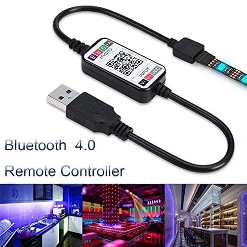 Controlador inalámbrico RGB para tira LED con Bluetooth miniatura 3