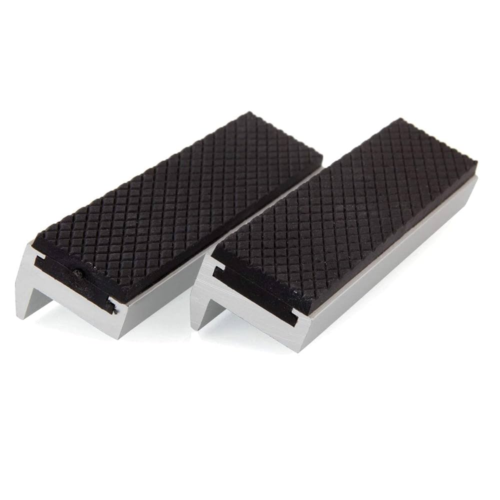 Oniissy 1Pair Magnetic Vise Jaws Soft Vice Jaws Pads Covers