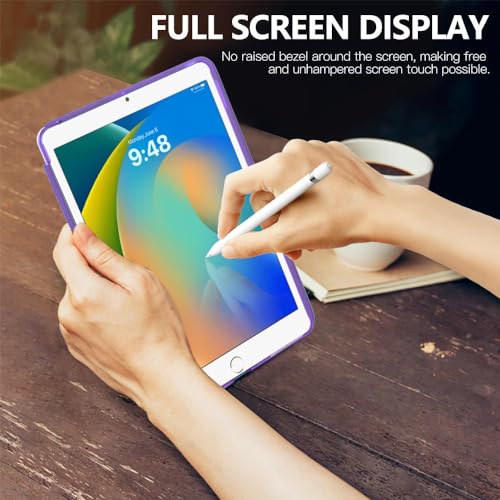 Image of Moko Smart Case for iPad 9th / 8th / 7th Gen Case 10.2 Inch, Dark Purple