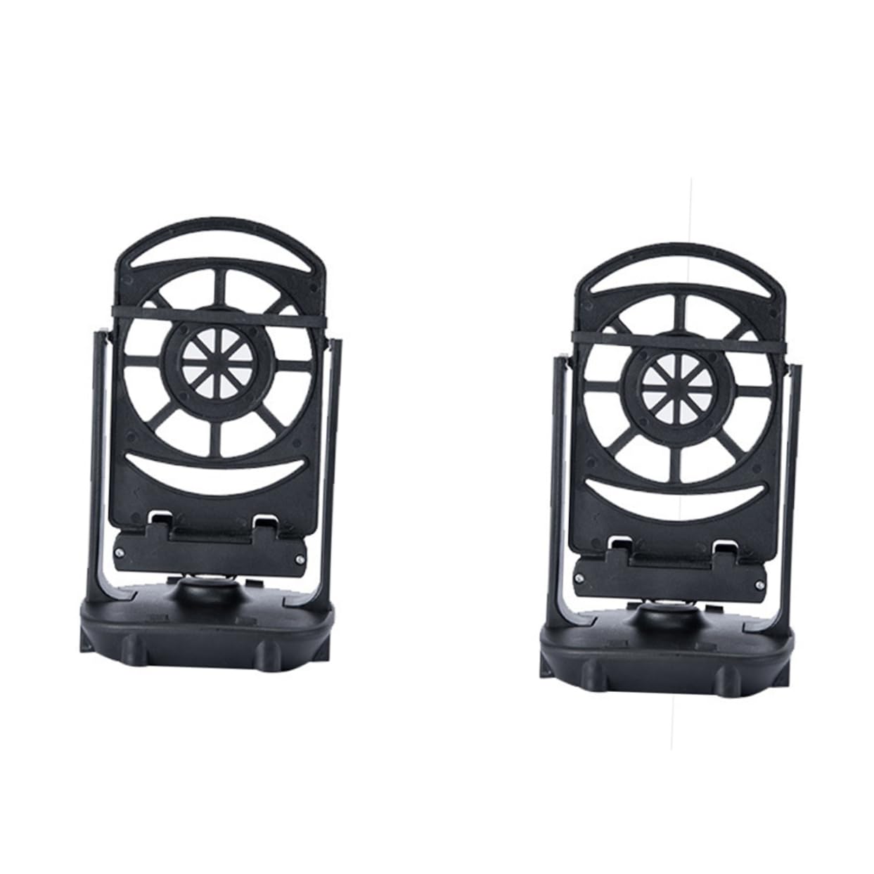 HANABASS Silent Pedometer All Portable Rotating Nick Oh Multifunctional Black Phone Brush Bearing Pedometer Red