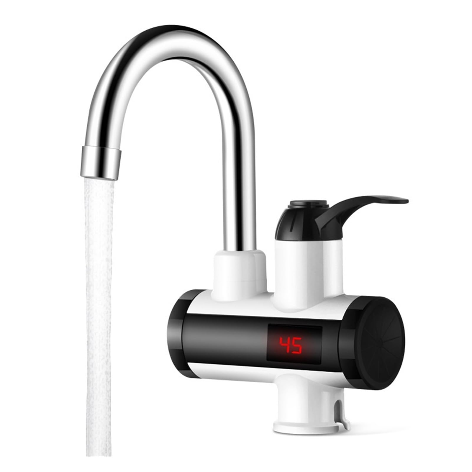 LNHHG Electric Instant Hot Water Faucet Water Heater Fast Heating With LED Temperature Display Tankless Tap For Kitchen Showe