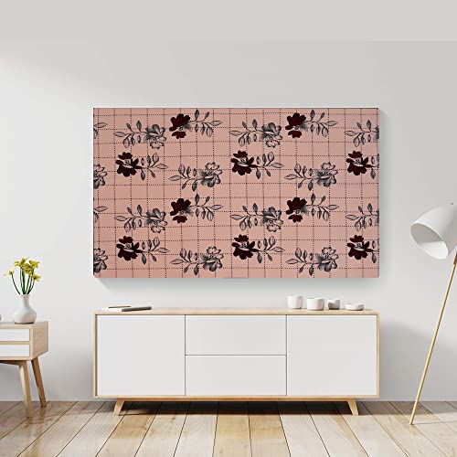 Image of Glassiano Marigold Dustproof Printed 40 inch LED TV Cover Screen Protector Compatible for All Models, Print 25