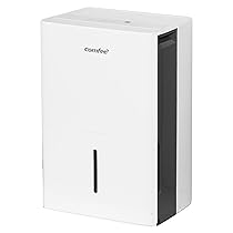 COMFEE’ Deumidificatore 50L, giorno, Deumidificatore casa muffa adatto fino a 116㎡, Tanica da 6L, Ruote Piroettanti, Modalità Asciugatuta, Ridotta Rumorosità, MDDPE-50DEN7