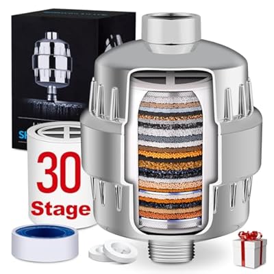 AISMIHO 30 Stage Shower Filter, Shower Filter f...