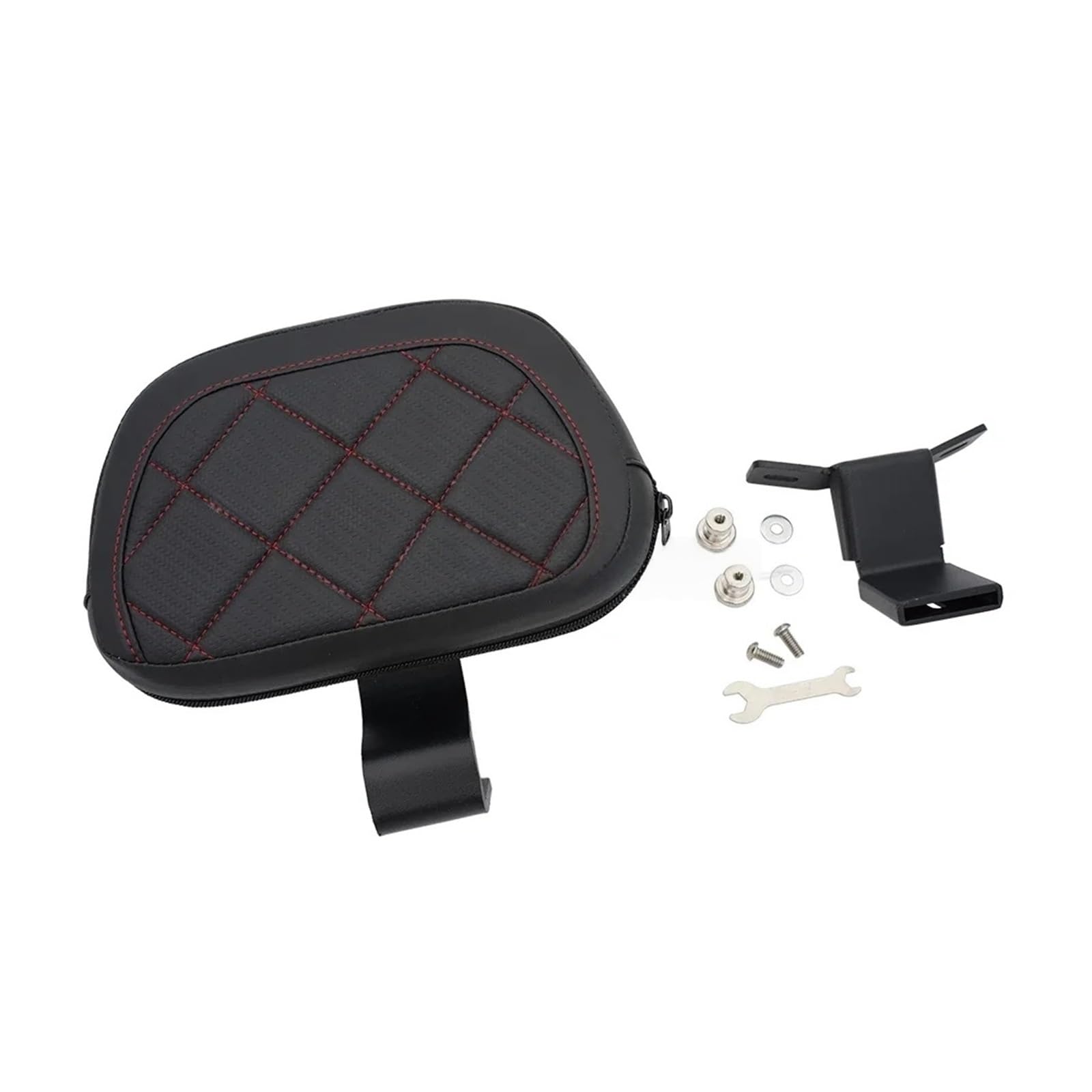 oparcie kierowcy Pasuje do Harley Touring CVO Road Electra Glide 2009-2022 motocykl przedni kierowca oparcie Pad(Red)